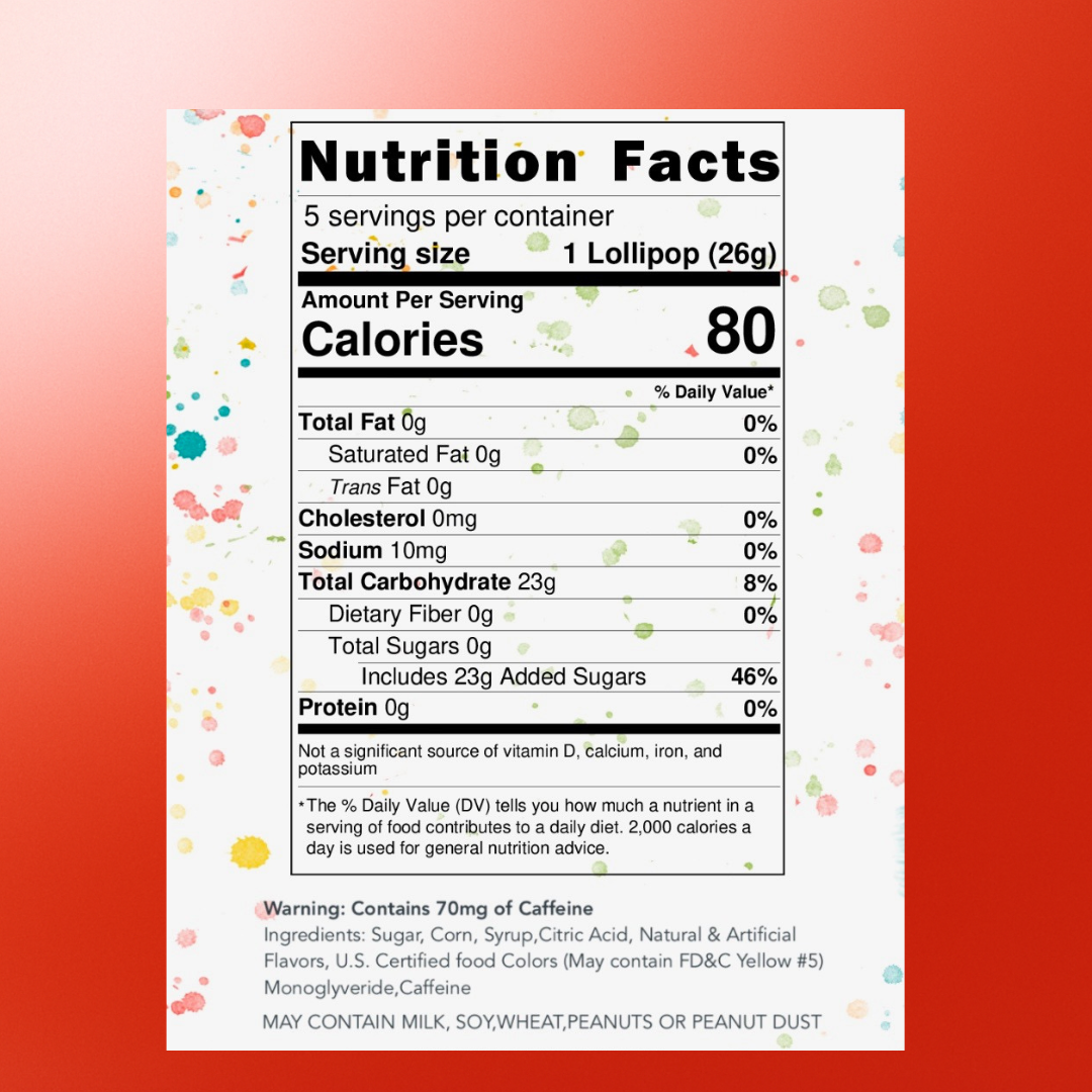 FUZED™ Caffeine Pops – Energy On a Stick