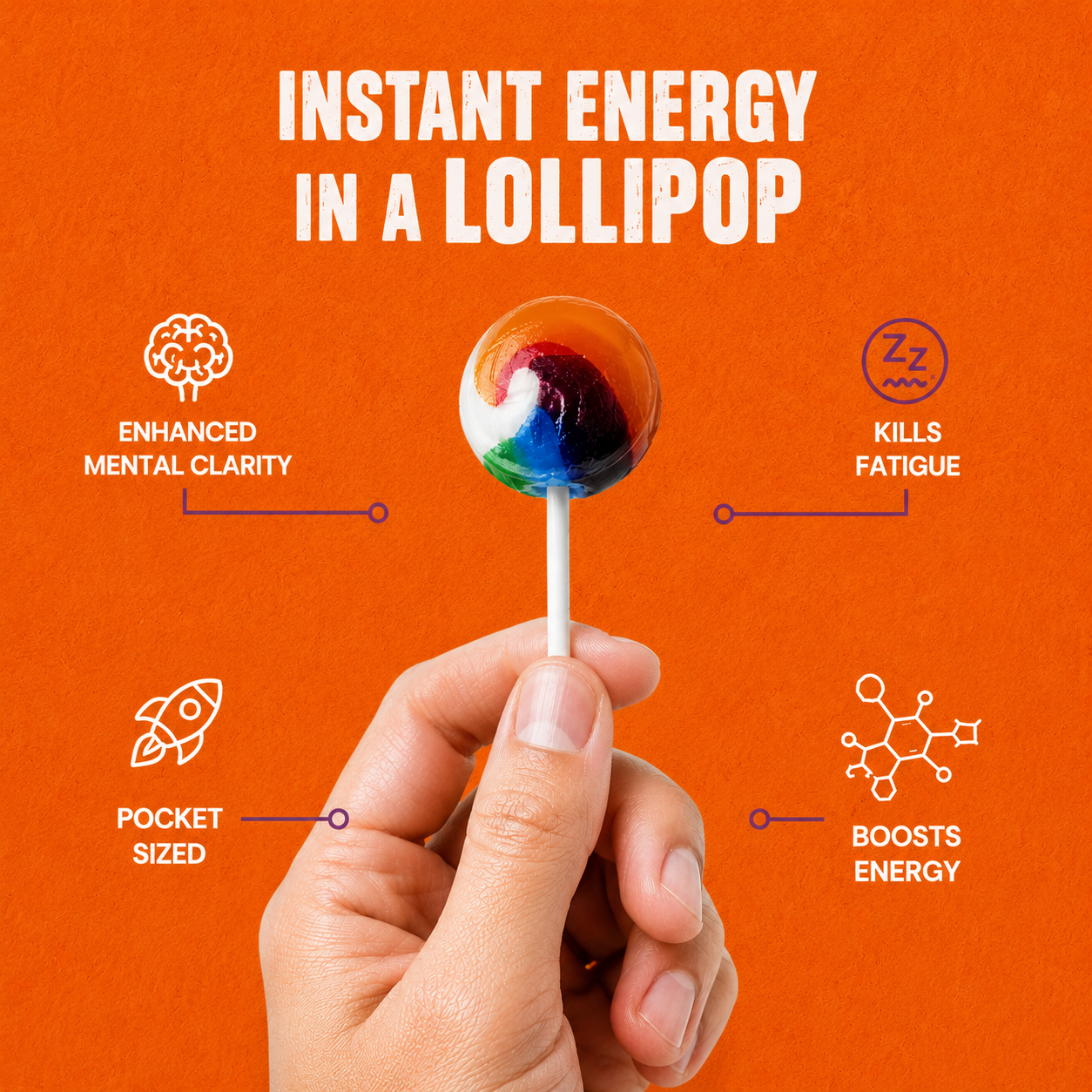 FUZED™ Caffeine Pops