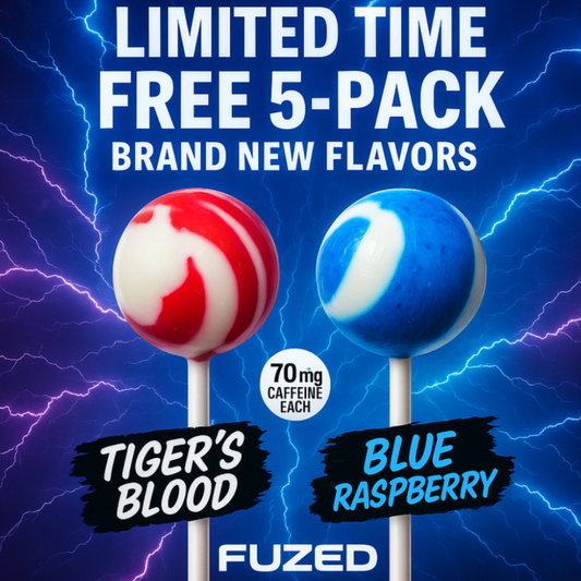 America’s First Caffeine Lollipop – Free Today