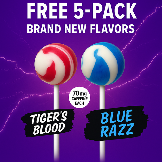 Caffeine Pops (10 Pack)