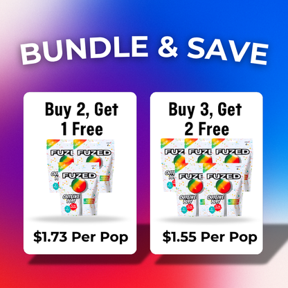 FUZED™ Caffeine Pops – Energy On a Stick