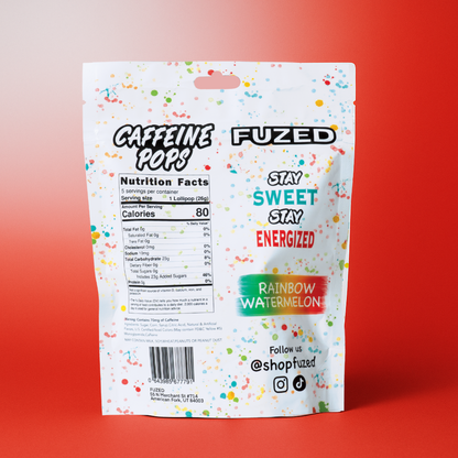 FUZED™ Caffeine Pops – Energy On a Stick