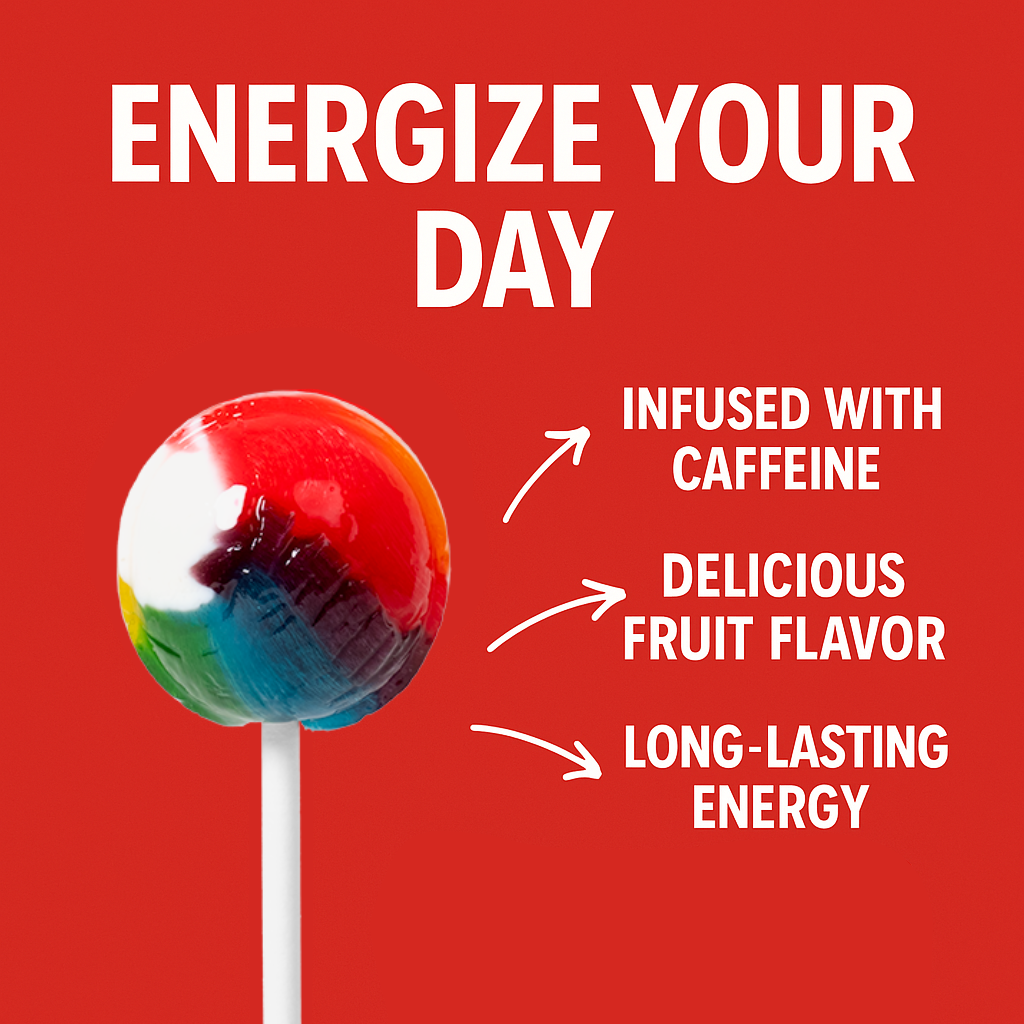 FUZED™ Caffeine Pops – Energy On a Stick